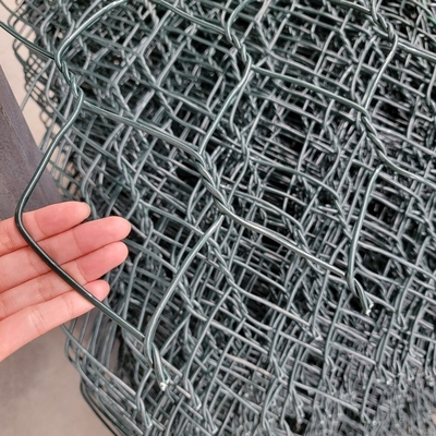 4x1x1 เมตร Pvc Gabion Baskets Heavy Galvanized Wire Mesh