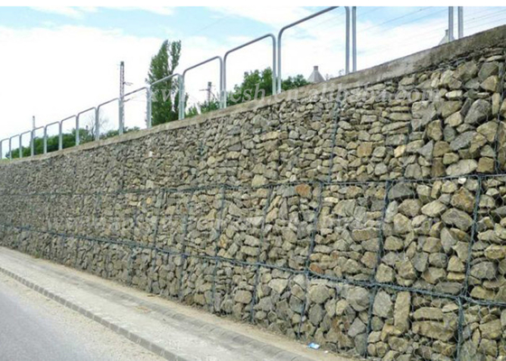 2.2mm dia Gabion Wall Cages Baskets