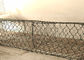 ป้องกันการกัดกร่อน 2x1x1m Stone Filled Gabion Wall Cages