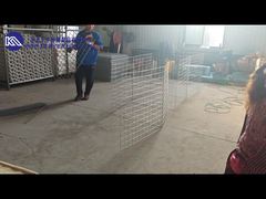 สิ่งกีดขวางป้องกันภัยแบบหนัก ถุงป้องกันภัย ป้อมปราการ Gabion/ป้อมปราการตาข่ายเชื่อม