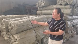 การแสดงผลิตภัณฑ์และบรรจุภัณฑ์ม้วนตาข่าย Gabion