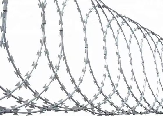 สายตรงทรงกลม และเส้นสกัดทรงกลม ประเภทของ Razor Barbed Wire Fence