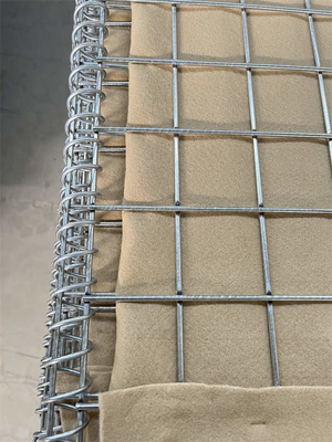 โรงงาน จําหน่าย เขียว ป้องกันขัดขวาง ขายปลีก การปั่น สาย Mesh ทราย ป้องกันกําแพง Bastion