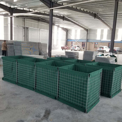 การป้องกันการป้องกัน galvanized Galfan welded Gabion Lined Geotextile ผ้าสําหรับการควบคุมน้ําท่วม รั้วกําแพงยึด