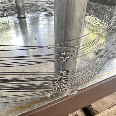 ขายร้อน ถังอุปสรรค Mesh สแตนเลส Wire Mesh Trap Netting รัสเซีย