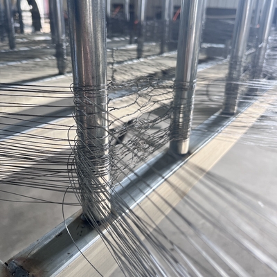 เครือข่ายไฟฟ้ากระบะที่กําหนดเอง Anti Tank Track Wrapping Wire Mesh