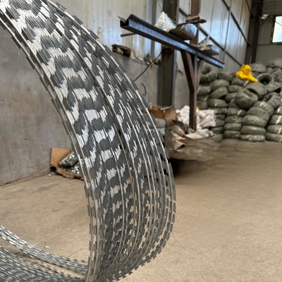 ราคาโรงงาน สแตนเลส Razor Wire ราคา Concertina Razor Blade Barbed Wire ผู้ผลิต