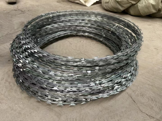 สายด้ายขี้ขน สายแกลวานิสต์ Razor Wire Anti Climb Bird ป้องกันใบมีด สายขี้ขน Barber