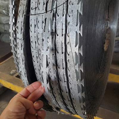 การล้อม Bto-30 สายสแตนเลสและ Razor Wire Mesh เหล็กเหล็กกระปุก