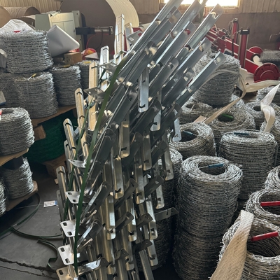 โรงงาน Hot Dip กระปุก สายด้ายเข้มสําหรับ Mesh เฟอร์ซิ่งความปลอดภัย 12.5 Gauge 18 Gauge PVC ผิวเหล็ก สายด้ายเข้ม
