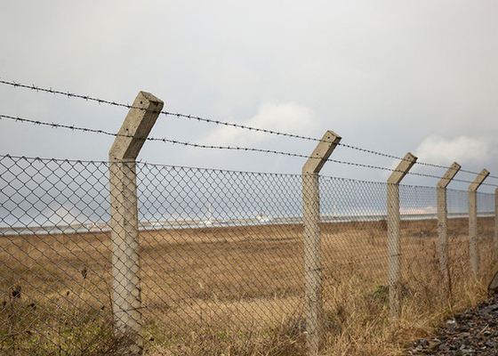 14gauge Single Strand Hot Dip Galvanized Barbed Wire Coils สายสับท่อท่อนเดียว