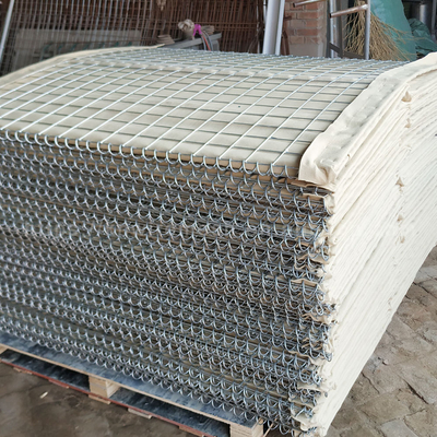 5 มิลลิเมตร welded Galfan สายแกลฟาน Hesco Bastion ป้องกันอุปสรรค Blast Wall