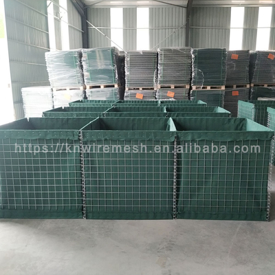 ทหารทรายที่เต็มไปด้วยทองเหลืองหนัก ปราสาทป้องกันห่วง Hesco บล็อสท์วอล์ด