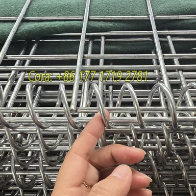 แอนติร็อสต์ 4.0 มิลลิเมตร กระปุก Weldered กล่อง Gabion กรอบผ้า Geotextile สําหรับอุปสรรคป้องกัน