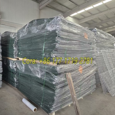 กองทัพบก Hesco ถุง 2.74m สูงเหล็กกระปุก ป้องกันผนังป้องกัน