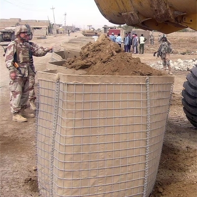 1m สูง Hot Dip Galvanized MIL 4 ปรางป้องกันสําหรับทหาร ปรางป้องกันปราสาท