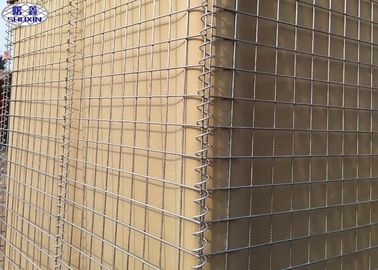 2.7 มิลลิเมตร แกลนไซด์ Hesco Bastion Barrier ตามความต้องการ