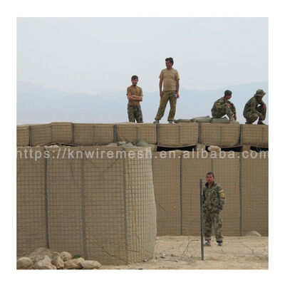 Anti-corrosion & Anti-rust Hot-dip Galvanized Folding Steel Wire Mesh Defensive HESCO Barrier Price