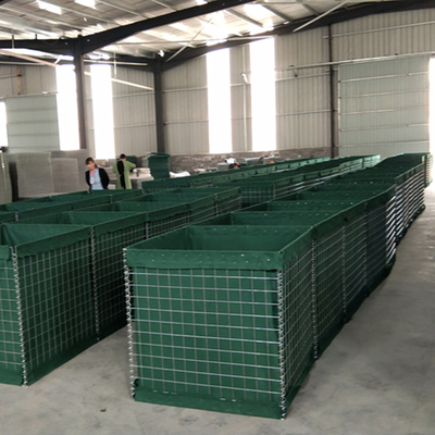 Hesco การควบคุมน้ำท่วม Military Barrier Heavy Duty Mil 10