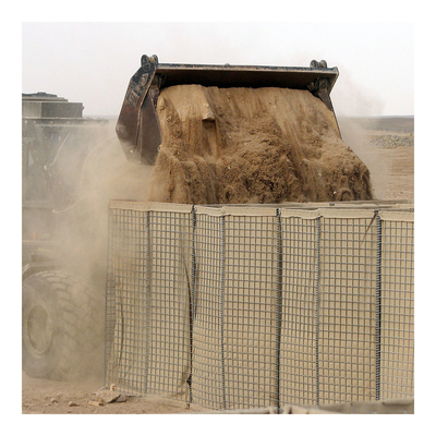 รูเหลี่ยม 3x3 นิ้ว อุดทรายเชื่อม Hesco gabion