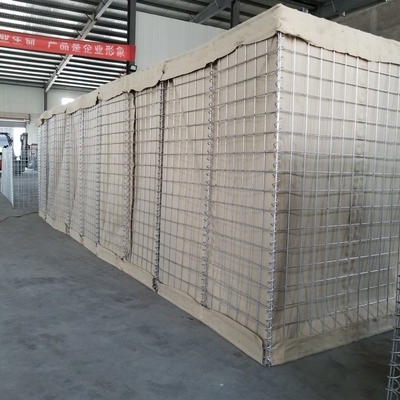 SGS Heavy Duty Hesco อุปสรรคการป้องกันสำหรับกำแพงสนามยิงปืน