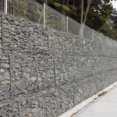 โกงหินที่สามารถพับได้ เต็มไปด้วย Gabions เนื้อผ้าสําหรับโครงการแม่น้ําและใต้สะพาน