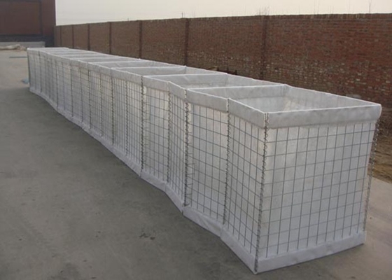 4.00mm 5.0mm Welded Wire Gabion Mesh Bastion Barrier ความแข็งแรงสูง