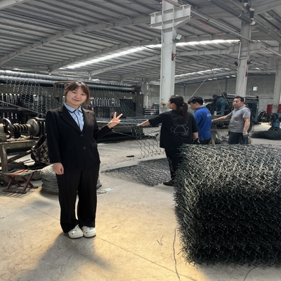 ขายร้อน Hot Dip กระปุก Gabion กระเป๋าหินกล่องสําหรับการป้องกันในฟิลิปปินส์, มาเลเซีย, อินโดนีเซีย