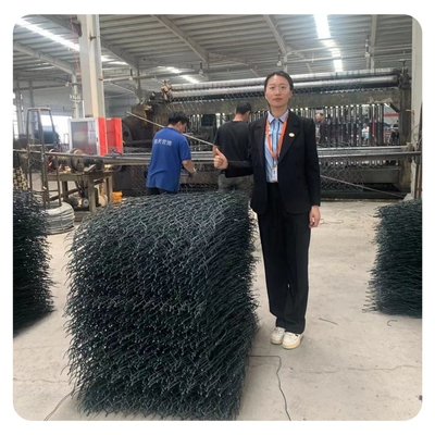 กรงหิน Gabion วัสดุชุบสังกะสีแบบจุ่มร้อน ติดตั้งง่าย