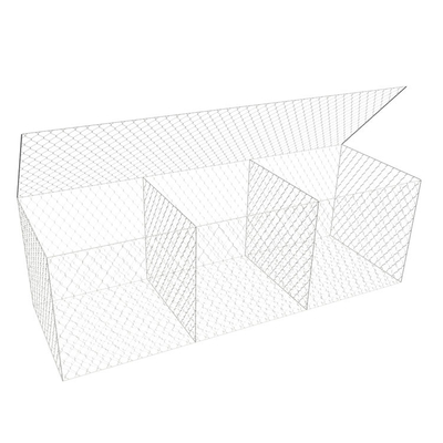 กัลฟานเคลือบกล่องก๊าบิออนหกเหลี่ยม 2*1*1 M 60mm X 80mm