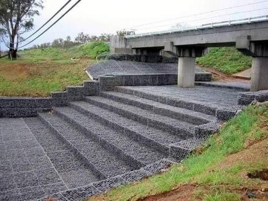 2.7 มิลลิเมตร กระปุก Gabion กระเป๋าหินกล่องขนาดที่กําหนดเอง