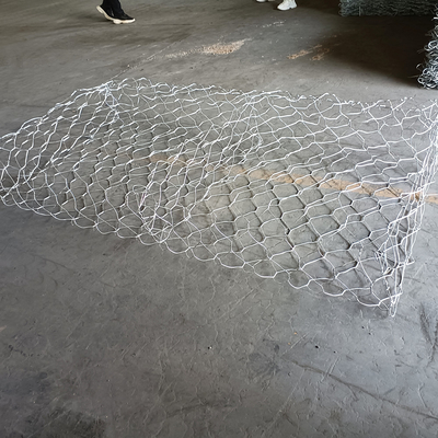Hexagon Seawall ป้องกัน 2m Gabion กระเป๋าขังเล็ก