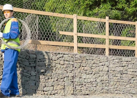 กล่อง Gabion กล่องไฟฟ้าเหล็กกระปุกหนัก ที่กําหนดเอง ความยาว ความกว้าง ความสูง