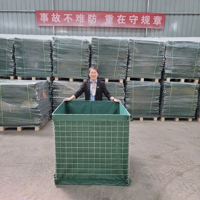 ผนังทรายที่ป้องกันการกัดกร่อนของจีน ผนังป้องกันระเบิด ผนังความแข็งแรงสูง ความปลอดภัยผนังเหล็กกระปุกกันระเบิด