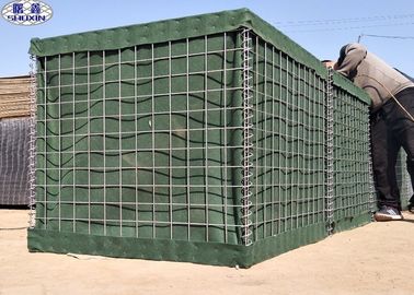 ความปลอดภัยของการติดตั้งทรายที่เต็มไปด้วยอุปสรรค, การป้องกัน Gabion Box