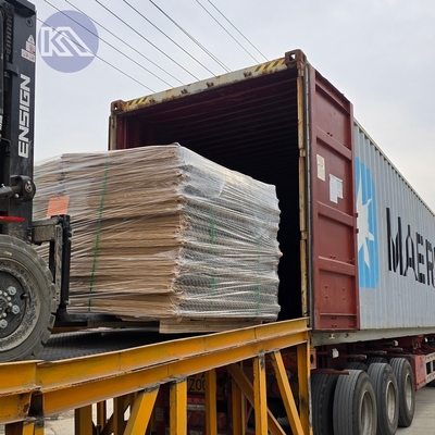 Mil 7 2.21ม. x 2.13ม. x 30.5ม. กล่องกาบิยอนทางทหาร สิ่งกีดขวางป้องกัน Hesco วัสดุลวดเหล็ก รับประกัน 3 ปี