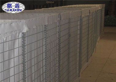 ระบบป้องกันป้อมปราการ Hesco ทางทหาร CE รับรอง 7.62 ซม. X 7.62 ซม