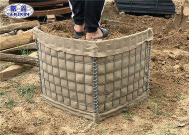 จุ่มร้อนชุบสังกะสี Miltary Gabion กล่อง SX 2 สำหรับอุปกรณ์ป้องกัน