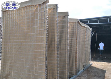 เครื่องป้องกันสิ่งกีดขวาง HESCO รุ่น Heavy Duty SX - กล่อง Gabion ชุบสังกะสี 10 ชิ้น