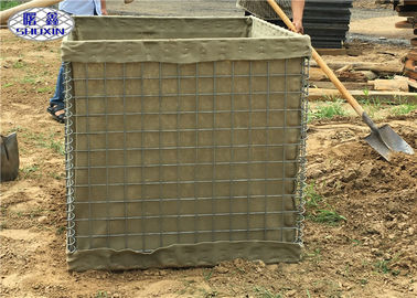 กำแพงป้อมปราการกัลวาไนซ์, กำแพงป้อม Gabion Welded