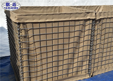 Collapisble Military Barrier กำแพงทรายอายุการใช้งาน 20 ปีเป็นมิตรกับสิ่งแวดล้อม
