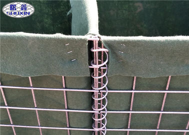 3 กำแพงทรายเชื่อมขวางกั้น / กำแพงป้องกัน Gabion Barrier ที่ป้องกันได้