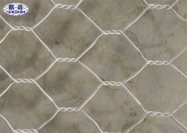 แปรงกางเกงกะเบียน Hexagonal Basket Mesh With Free Sample Woven Wire สําหรับการป้องกันเขื่อน ท่าเรือเทียนจีน