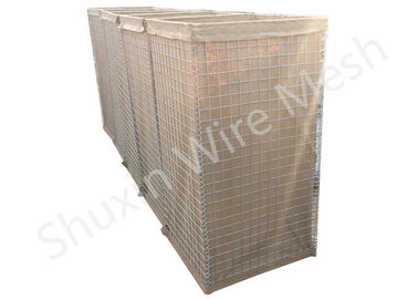 SX - 1 / กำแพงกั้นทรายป้องกันทหารด้วย Geotextile Cloth 4.0mm Dia