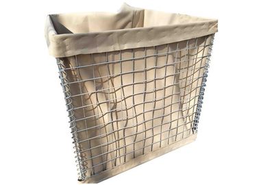 ประเภทที่แตกต่าง Mil1-Mil 10 Hesco Barrier Bastion ด้วยลวดสปริง 3 4 5 มม