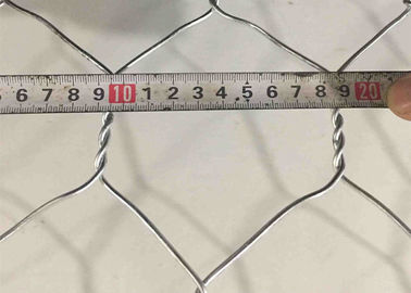 6x8 8x10 10x12 Hot Dip Galvainzed Gabion กำแพงกรงหิน