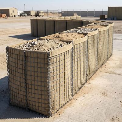 แผงกั้นป้องกันน้ำท่วม | Barrier ป้องกัน Gabion แบบเชื่อมเพื่อการควบคุมการกัดเซาะ