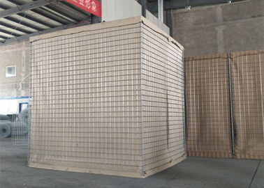 Army MIL 1 กำแพง Hesco Bastion Barrier กำแพงทรายทหาร Hesco อุปสรรคน้ำท่วม