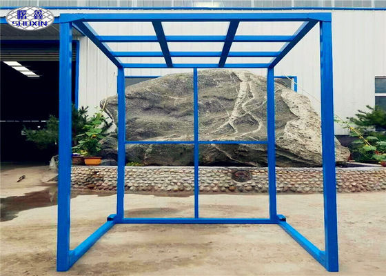 Inverted Steel Stacking Racks, Powder Coated Warehouse ชั้นวางพาเลทแบบเรียงซ้อน