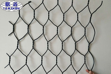 Gabion หินกรงสำหรับการพังทลายของการควบคุมโครงการถักทอ Gabion ลวดตาข่าย